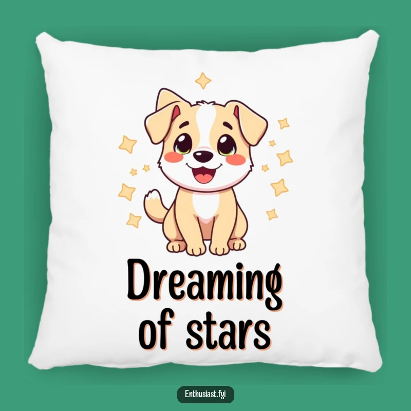 Funny Starry Dog Pillow: Snuggle Up with Canine Joy, Perfect Funny Gift!