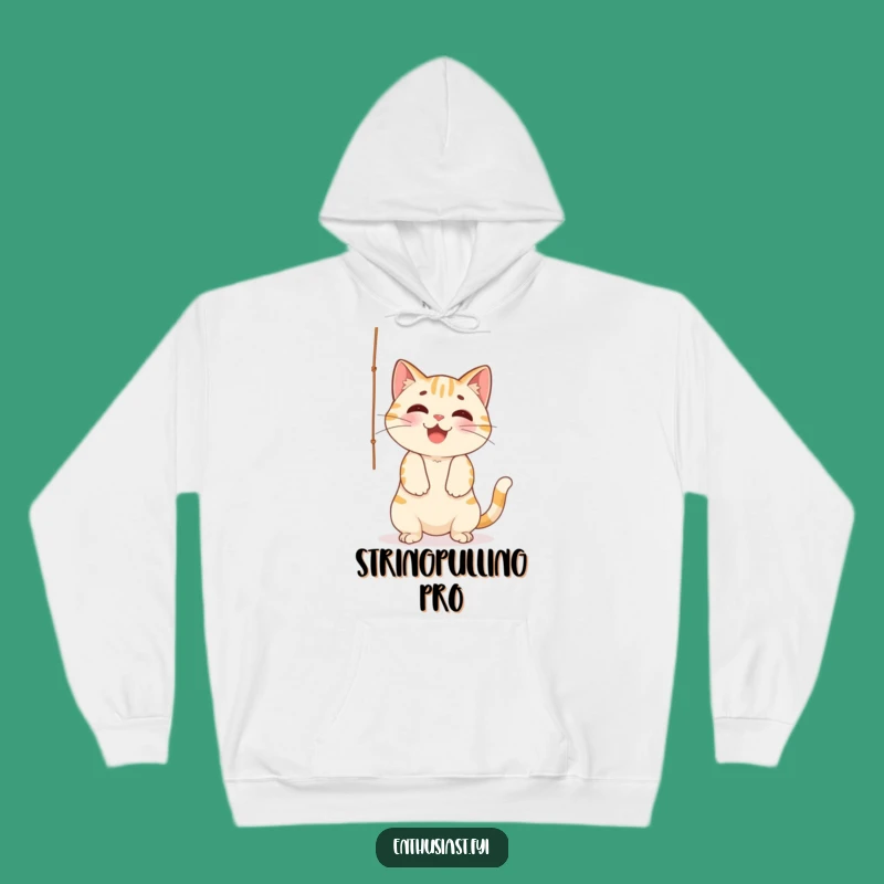 Funny Cat Hoodie: Cozy Playful Kitty, Perfect Funny Gift for Cat Enthusiasts