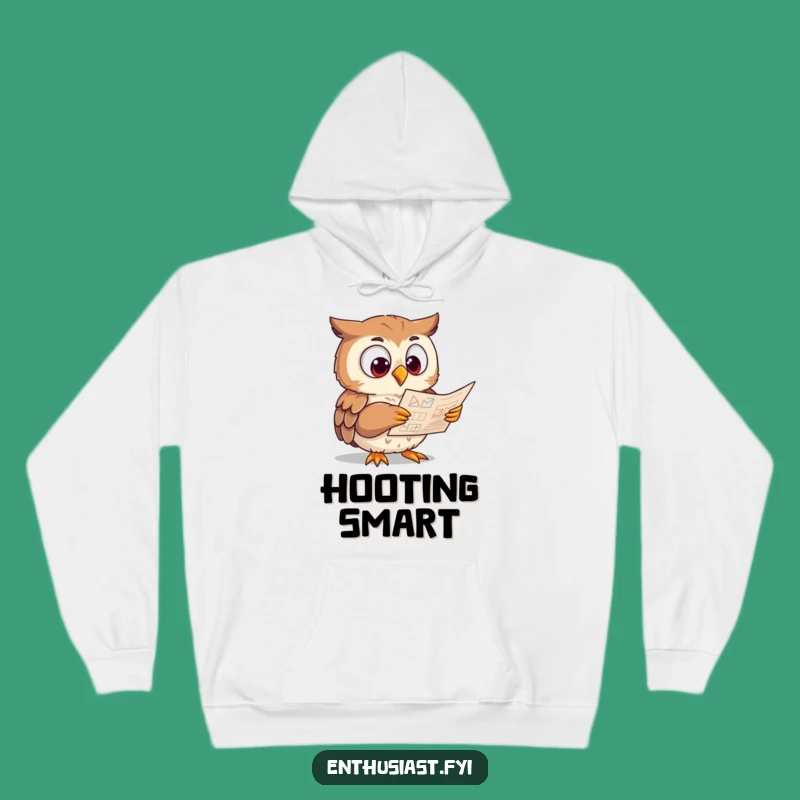 Funny Hoodie: Study Owl Wisdom, Cozy and Hilarious Gift for Learners