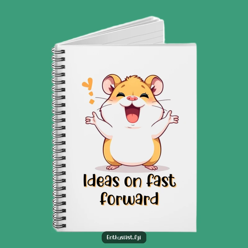 Funny Hamster Notebook: Passionate Explainer - Journal Your Thoughts Gift!