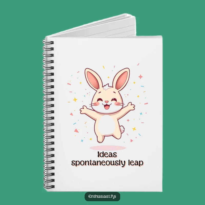 Funny Rabbit Joy Notebook: Playful Journal for Fun Ideas Gift