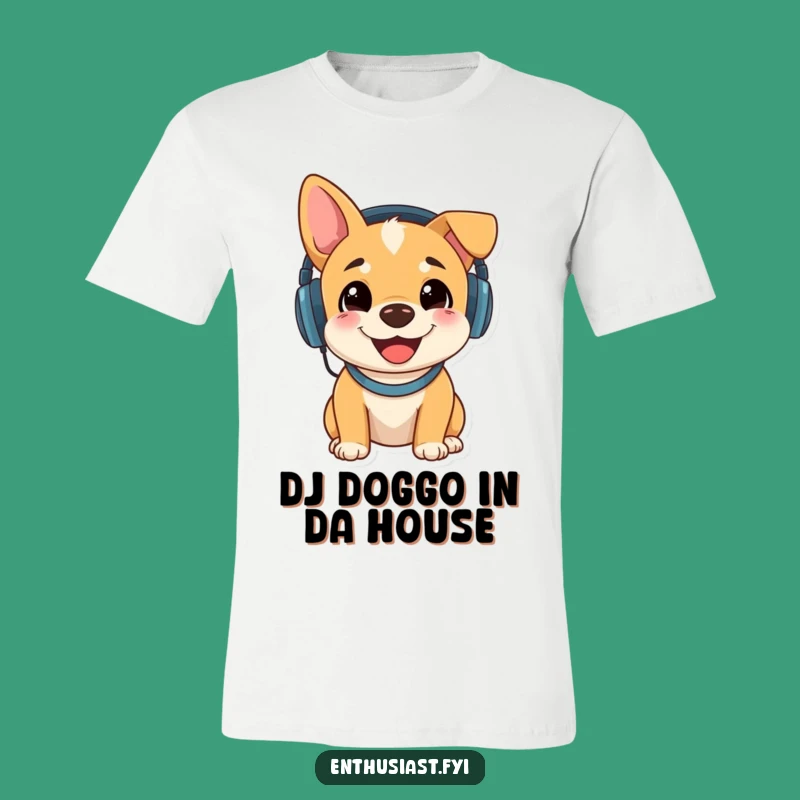 Funny Music Dog T-Shirt: Rock Out with Your Furry Friend, Hilarious Apparel